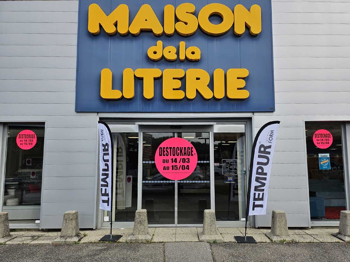 Décors adhésifs - Maison de la literie