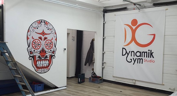 Décor adhésif - Dynamik Gym