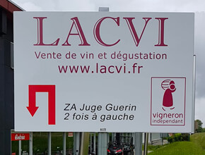 Panneau d’information - Lacvi