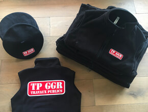 Broderie sur vêtements, bloc-notes -  TP GGR