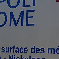 Accès publicité - Covering partiel - Poli Chrome