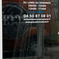 Marquage de vitrines - PMC Automatisme