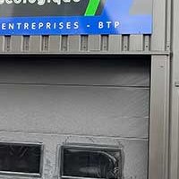 Pré-enseigne en Alu Dibond - Eco Clean Services